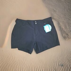 NWT Columbia PFG Women’s Coral Point III Shorts- 5” Inseam Black Size 16